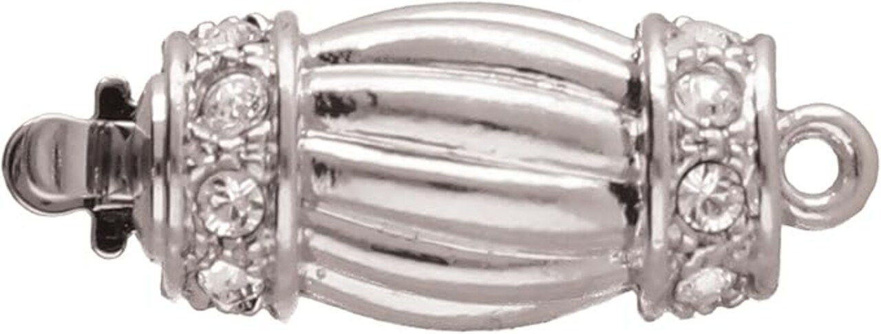 The Beadsmith Push Pull Slide Clasp – Elegant Elements – Strand Designs – Component to Finish or Connect Bracelets, Necklaces and DIY Handmade Jewelry